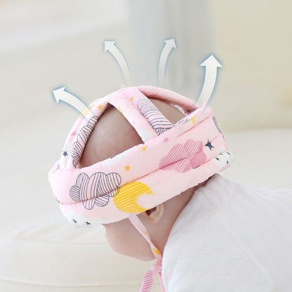 HeadProtect™ Baby Safety Helmet – Soft Adjustable Head Protector for Learning to Walk