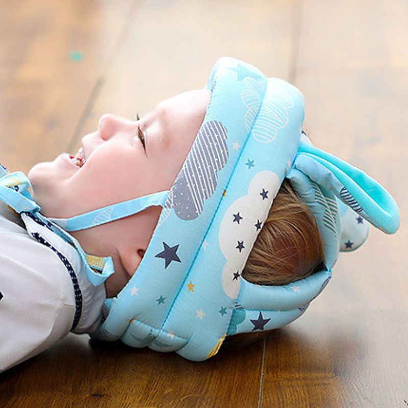 HeadProtect™ Baby Safety Helmet – Soft Adjustable Head Protector for Learning to Walk