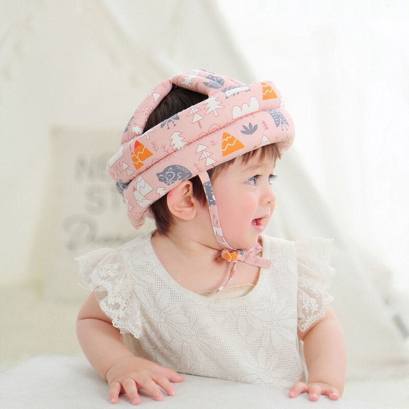 HeadProtect™ Baby Safety Helmet – Soft Adjustable Head Protector for Learning to Walk