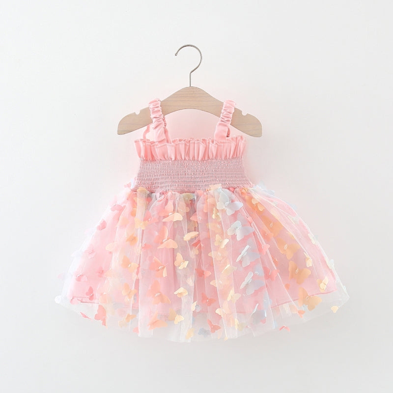 Girl Summer Birthday Dress Girls Vacation Dress