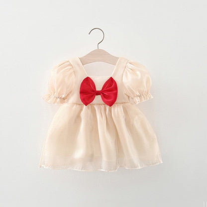 Girls Formal Princess Dress Girls Summer Vacation Dress