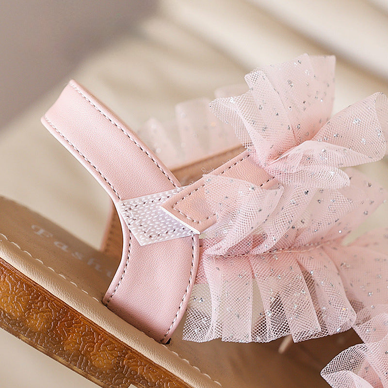 Girls Birthday Princess Shoes Summer Children Soft Sole Shoes