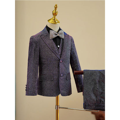 Boys Suit Birthday Dress Performance Costume