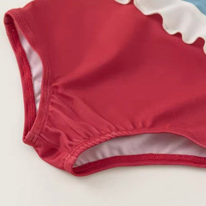 Girls New Summer Cute Onesie Swimsuit