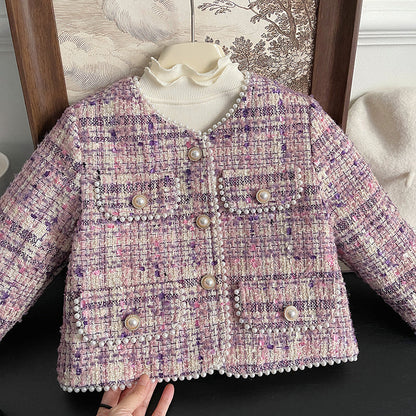 Girls Elegant Comfortable Outfit Girls Classic Outfit Two-Piece Set