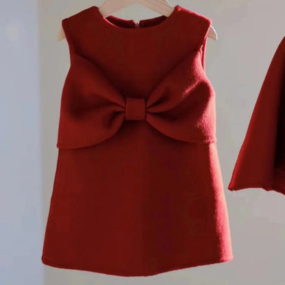 Girls Elegant Comfortable Outfit Girls Autumn School Outfit Two-piece Set