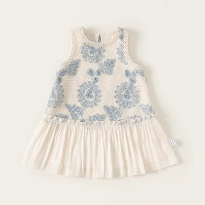 Girls Summer Holiday Dress Girls Vacation Dress