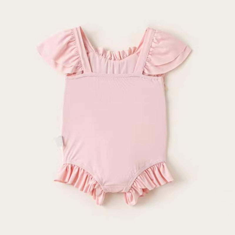 Baby Summer Cute New Pink Onesie Swimsuit