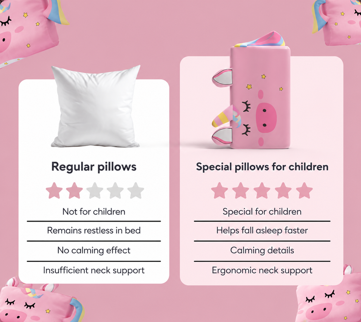 Bombay Calming Children’s Pillow.