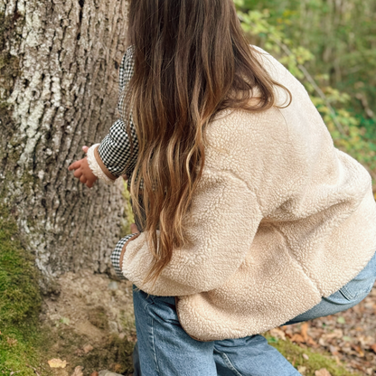 Reversible Teddy Jacket WOMEN – ANDRÉA
