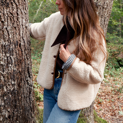 Reversible Teddy Jacket WOMEN – ANDRÉA