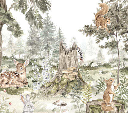 Into The Forest Mural