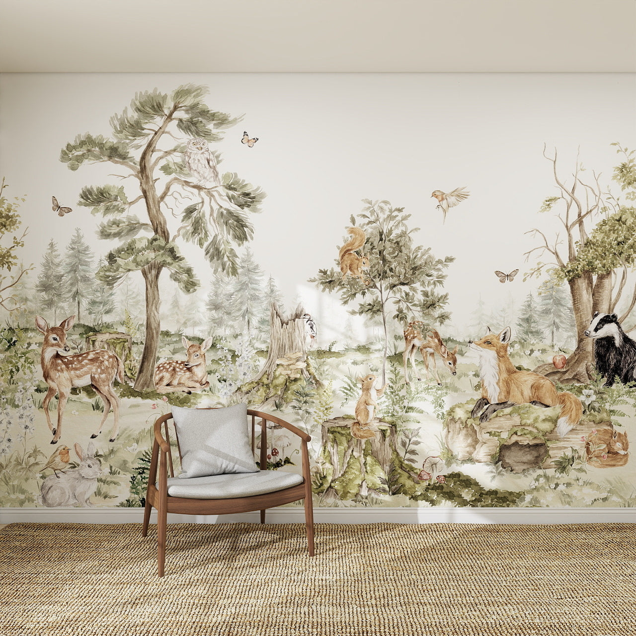Into The Forest Mural