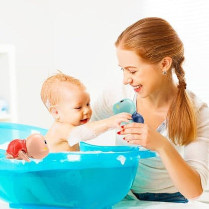 HappyBath™ Baby Bath Toy – Wind-Up Swimming Turtle, No Batteries Needed