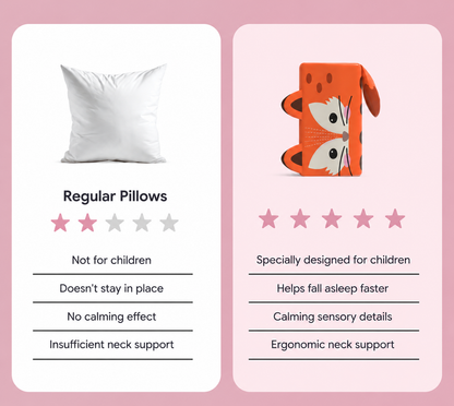 Bombay Calming Children’s Pillow.