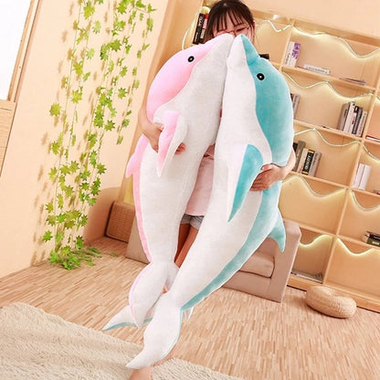 Aqua & Pink The Dolphins