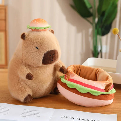 Baby Capybara Animal Dress-up Plushie Collection