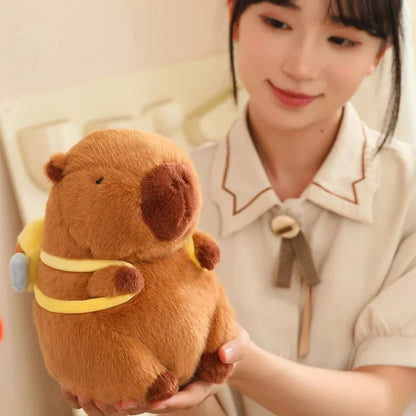Kawaii Capybara with Backpack Plush Collection