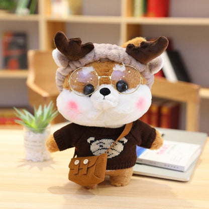 Kawaii Dress Up Shiba Family Plushie Collection