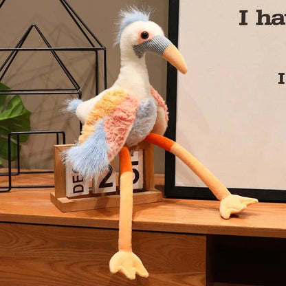 Lila the Long-legged Crane Plush