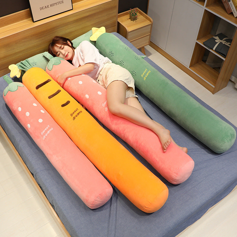 Long Snuggly Kawaii Fruit Plushie Collection