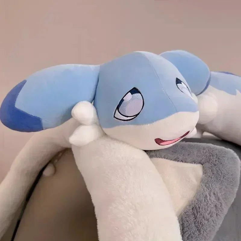 Sofi the Long Kawaii Baby Blue Dragon Plushie