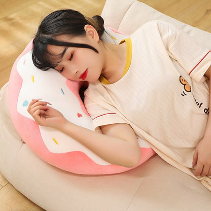 Soft Pastel Donut Cushion Plushies Collection
