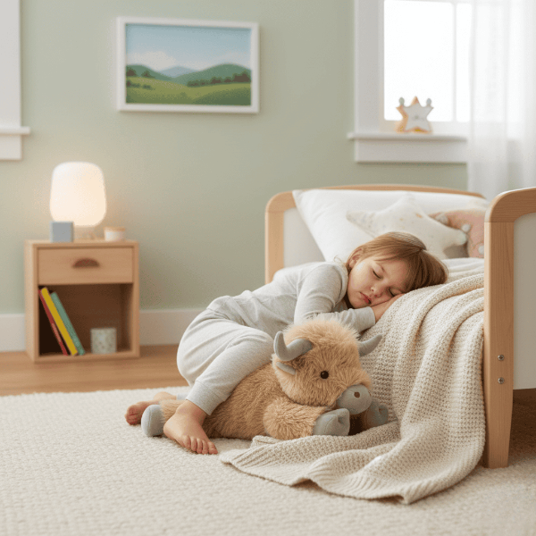 Lovable Highland Cow Plush with Cozy, Huggable Design