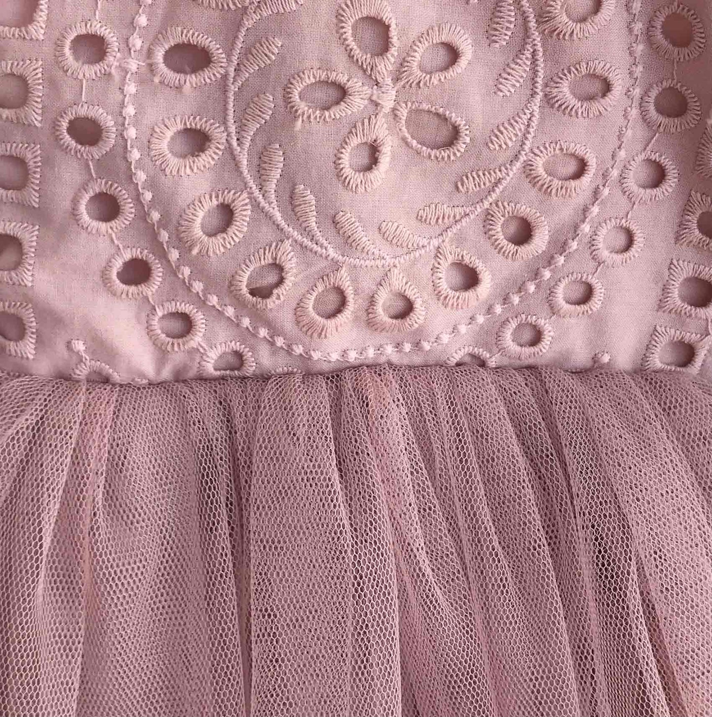 Trixie Belle Dusty Rose Pink Tutu Baby Girl Tulle Party Romper