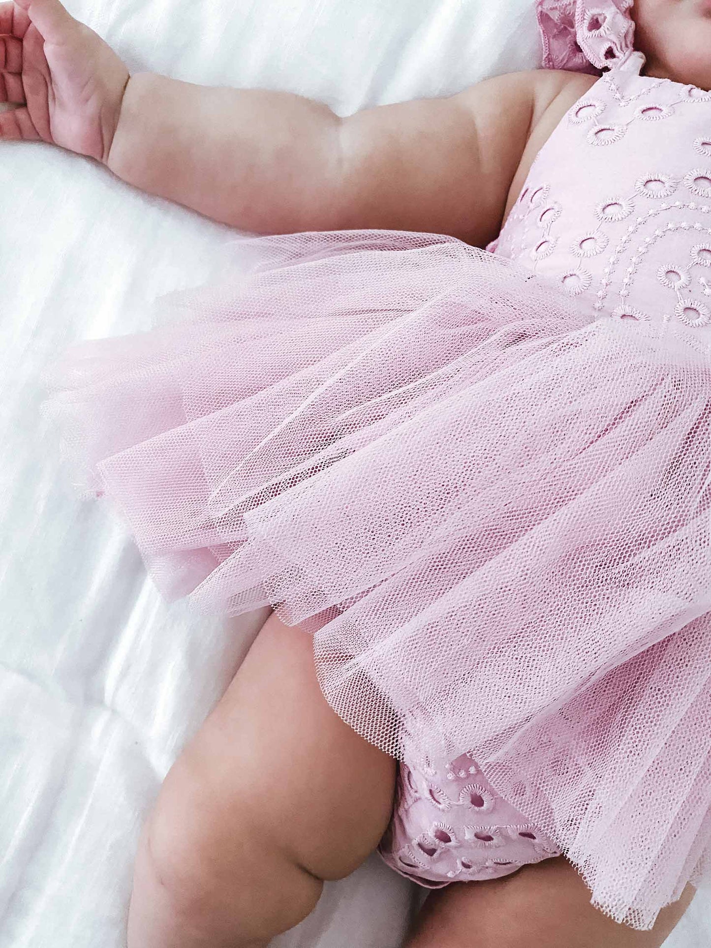 Trixie Belle Lilac Tutu Baby Girl Romper