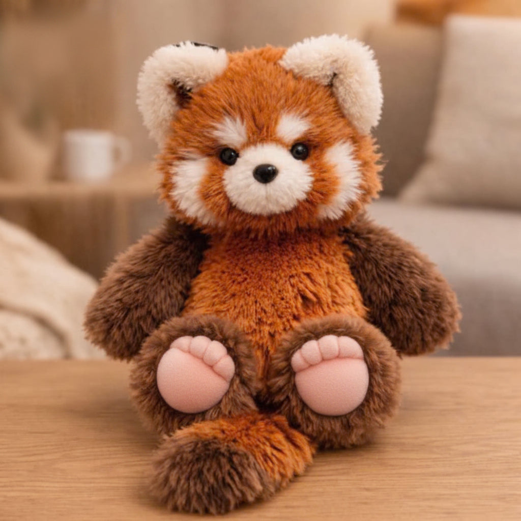 Running RED PANDA Plushie