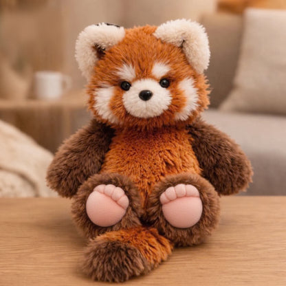 Running RED PANDA Plushie
